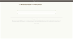 Desktop Screenshot of andersondanceacademy.com